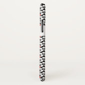 フィルムリールグラフィックムービーパターン黒/赤/グレー Case-Mate iPhoneケース (裏面/右)