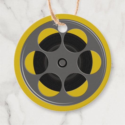 フィルムリールムービーテーマ フェイバータグ (正面)