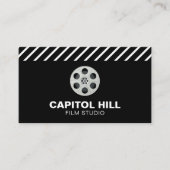 フィルムリール | フィルムスタジオ | プロフェッショナルフィルムメーカー 名刺 (正面)