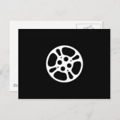 フィルムリール/映画リールポストカード ポストカード (正面/裏面)