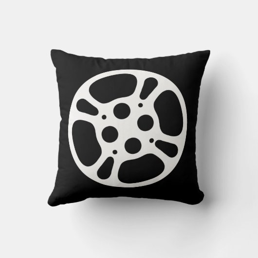 フィルムリール/映画リール枕 クッション (裏面)