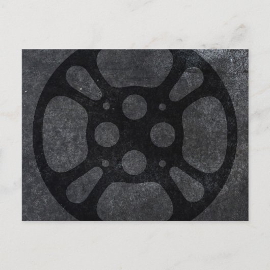 フィルムリール/映画リール葉書 ポストカード (正面)