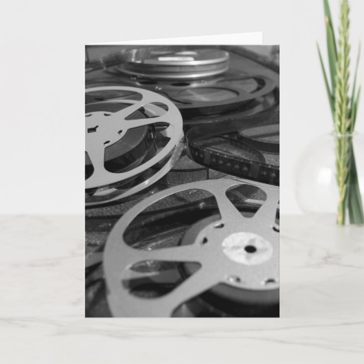 フィルムリール/映画リ感謝していール-Youカード サンキューカード (正面)