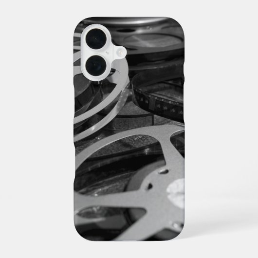 フィルムリールiPhoneケース iPhone 16ケース (裏面)