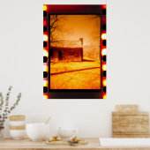 フィルム上の放棄された西キャビン ポスター (キッチン)