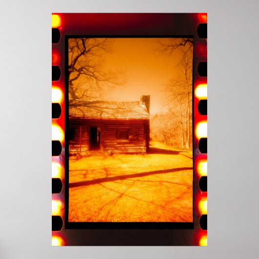 フィルム上の放棄された西キャビン ポスター (正面)