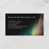 フィルム制作マネージャのプロデューサー・カッター 名刺 (裏面)