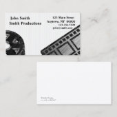 フィルム巻き枠の名刺 名刺 (正面/裏面)