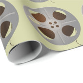 フィルム巻き枠(クラシックなデザイン)の包装紙 ラッピングペーパー (ロールコーナー)