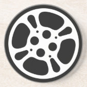 フィルム巻き枠/映画巻き枠のコースター コースター (正面)