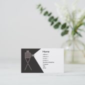 フィルム映写機 名刺 (スタンド正面)