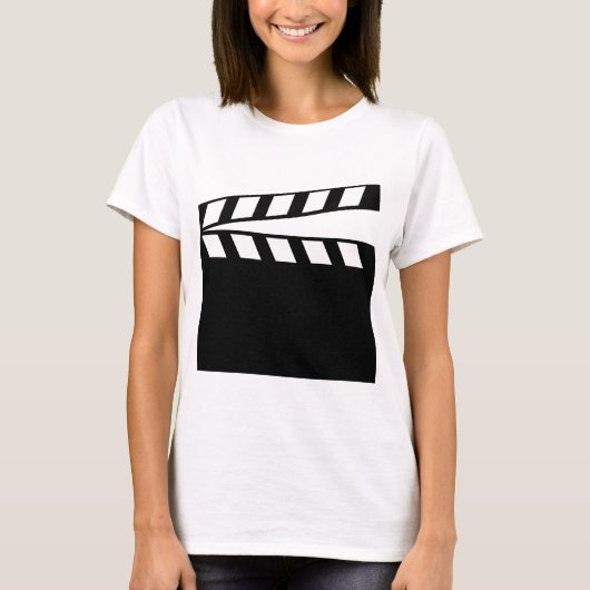 フィルム映画クラッパー Tシャツ (正面)