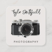 フィルム素朴カメラ撮影用名刺 スクエア名刺 (正面)