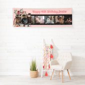 フィルム負の誕生日写真 横断幕 (インサイチュ)