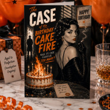 フィルム・ノワール 誕生日 ロウソク 火 おもしろ 誕生日