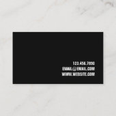 フィルム・ビデオ・カメラ映画監督結婚撮影 名刺 (裏面)