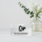 フィルム | フォトグラファーのロゴ 名刺 (スタンド正面)