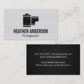 フィルム | フォトグラフィー 名刺 (正面/裏面)