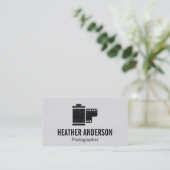 フィルム | フォトグラフィー 名刺 (スタンド正面)