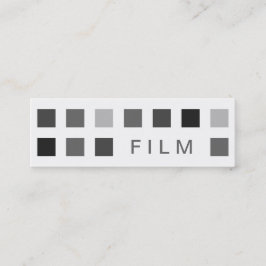 フィルム(モダンな正方形) スキニー名刺