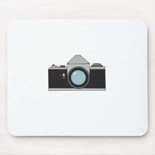 フィルムSLRのカメラ マウスパッド (正面)