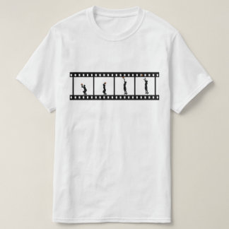 フィルムTシャツのジャンプショット Tシャツ
