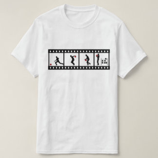 フィルムTシャツのボーリング Tシャツ