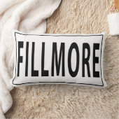 フィルモアサンフランシスコ通り標識 ランバークッション (ブランケット)