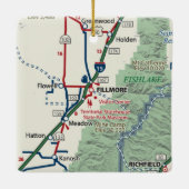 フィルモアユタの地図 セラミックオーナメント (裏面)