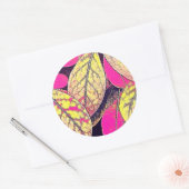 フィルユニークタされた写真 ラウンドシール (封筒)