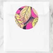 フィルユニークタされた写真 ラウンドシール (バッグ)