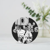 フィル第50 (円形) 招待状 (スタンド正面)