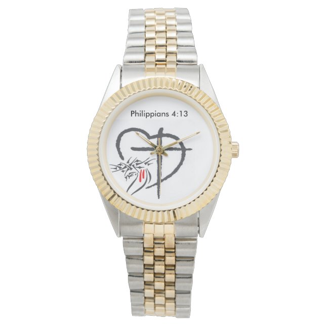 フィル4:13メンズウォッチ 腕時計 (正面)