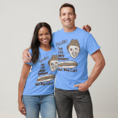 フィルAshioのホットドッグのカート2の人のワイシャツ Tシャツ (ユニセックス)