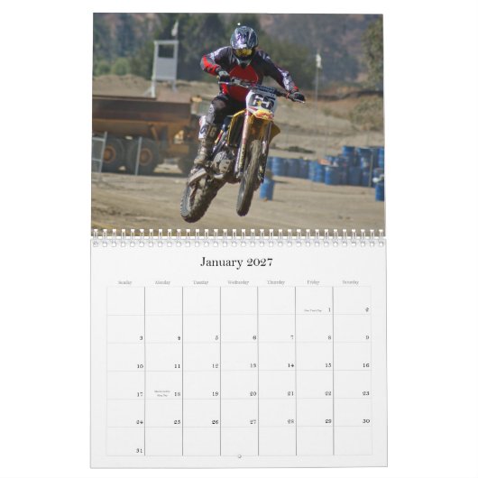 フィルIngram - Motomontage.com カレンダー (1月 2027)