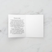 フィレクラッカーペンステモン – 先住民ノテカード カード (内部)