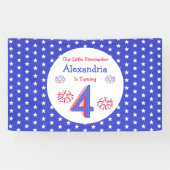 フィレクラッカー4th誕生日 横断幕 (横)