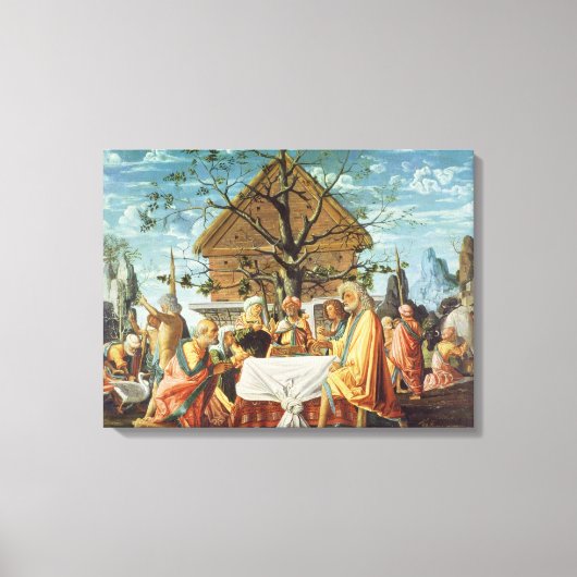 フィレモンとバウシス, c.1500 キャンバスプリント (正面)