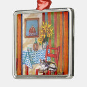 フィレンイタリアンツェのキッチン メタルオーナメント (左)