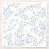 フィレンイタリアンツェ模様 ガラスコースター (裏面)