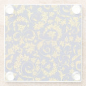 フィレンイタリアンツェ模様 ガラスコースター (裏面)