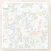 フィレンイタリアンツェ模様 ガラスコースター (裏面)