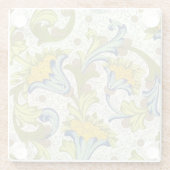 フィレンイタリアンツェ模様 ガラスコースター (裏面)