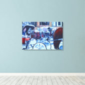 フィレンチンチャーム，イタリア キャンバスプリント (インサイチュ (ウッドフロア))