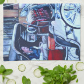 フィレンチンチャーム キッチンタオル (折り畳み)