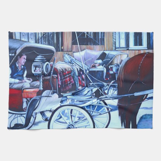 フィレンチンチャーム キッチンタオル (横)