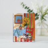 フィレンツェのイタリアンキッチン インビテーションポストカード (スタンド正面)