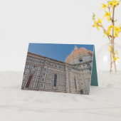 フィレンツェのカテドラル カード (黄色い花)