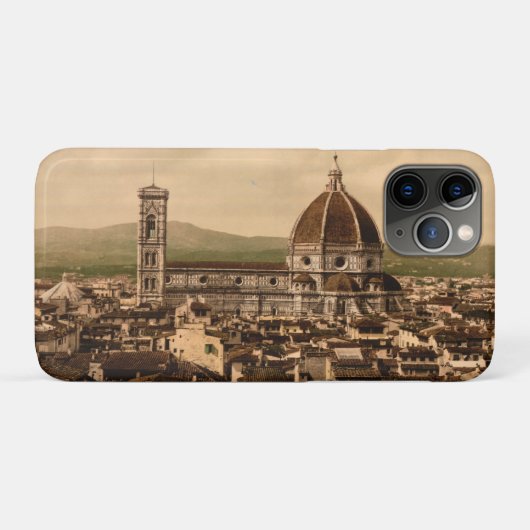 フィレンツェのカテドラル、タスカニー、イタリア Case-Mate iPhoneケース (裏面(横))