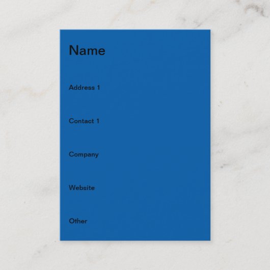 フィレンツェのカテドラル 名刺 (正面)